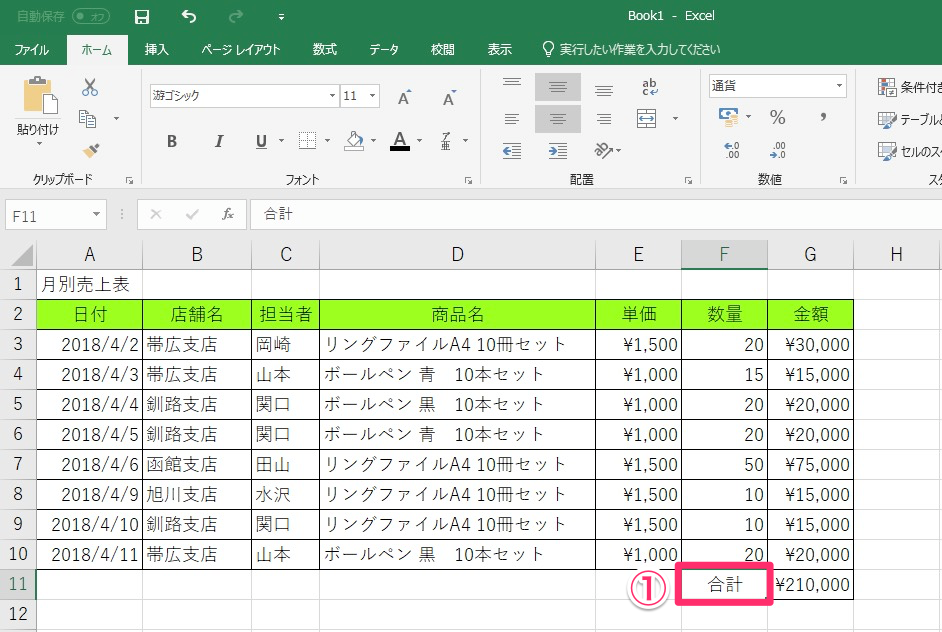 Excel エクセルでセルの書式を他のセルにも適用する超速いテク 自炊自賛